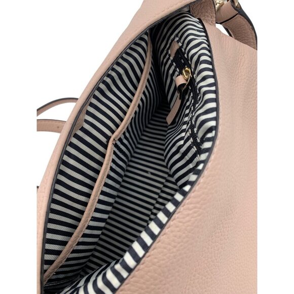 Kate Spade New York Pebbled Leather Crossbody Bag In Taupe - Picture 12 of 13